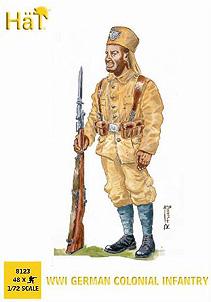 WWI German Colonial Infantry--48 figures in 8 poses -- AWAITING RESTOCK. WWI German Colonial Infantry--48 figures in 8 poses -- AWAITING RESTOCK. #11205