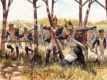 Napoleonic French Infantry--48 figures in 16 poses Napoleonic French Infantry--48 figures in 16 poses #11290