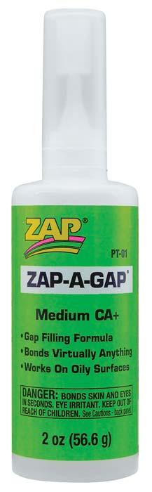 Zap-A-Gap CA+ Filling Adhesive (2 oz.) #1