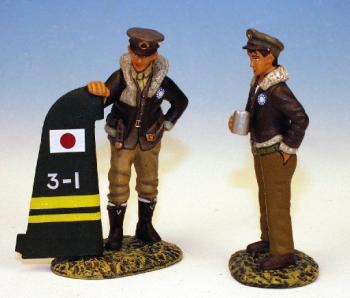 Two Flying Tigers with Zero tail--RETIRED. - LAST ONE!  Two Flying Tigers with Zero tail--RETIRED. - LAST ONE!  #11844