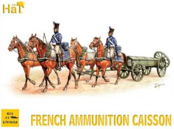Napoleonic French Ammunition Caisson--three sets Napoleonic French Ammunition Caisson--three sets #12178