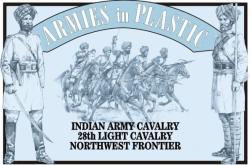 28th Light  Cavalry - Northwest Frontier (lt. blue) 5 Mtd. in 5 poses #1