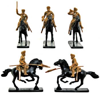 World War 1 Lancers (khaki) 5 Mtd. in 5 poses World War 1 Lancers (khaki) 5 Mtd. in 5 poses #12339