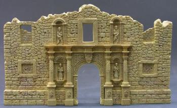 Image of Alamo Chapel Facade--RETIRED. -ONE AVAILABLE!