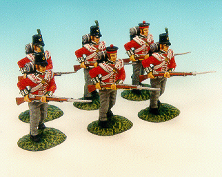 Six Advancing Infantrymen, 1st Battalion, 68th Durham Light Infantry, British Army--six figures--RETIRED--LAST TWO!! Six Advancing Infantrymen, 1st Battalion, 68th Durham Light Infantry, British Army--six figures--RETIRED--LAST TWO!! #1443