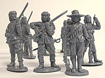 Image of 1/32 Royalist Musketeers--sixteen plastic figures in four poses--RETIRED--LAST ONE!! Image of 1/32 Royalist Musketeers--sixteen plastic figures in four poses--RETIRED--LAST ONE!!