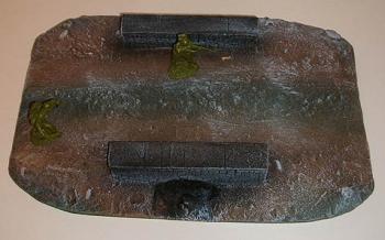 The Approach Bridge/Muddy Road--15x10 (Painted)--AWAITING RESTOCK. The Approach Bridge/Muddy Road--15x10 (Painted)--AWAITING RESTOCK. #13016