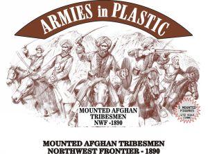 Mounted Afghan Tribesmen- 1890, 5 figures & 5 Horses(Cream) Mounted Afghan Tribesmen- 1890, 5 figures & 5 Horses(Cream) #13587