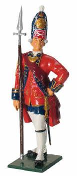 Grenadier Officer, 1st Foot Guards, 1755--single figure--RETIRED. LAST 2! #0