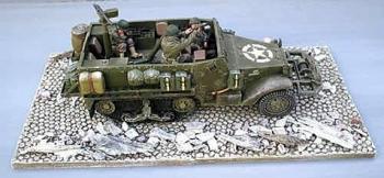 Cobbled Street Base for K&C Half-track Mortar (BBA05)--two 6" square bases--AWAITING RESTOCK:  two to three months Cobbled Street Base for K&C Half-track Mortar (BBA05)--two 6" square bases--AWAITING RESTOCK:  two to three months #13642