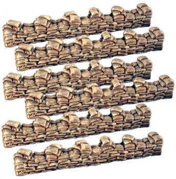 Sandbags Straight (6 pcs)--AWAITING RESTOCK. Sandbags Straight (6 pcs)--AWAITING RESTOCK. #13823