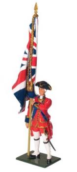 Image of Ensign - 1st Foot Guards - 1755 single figure--RETIRED..- LAST ONE!