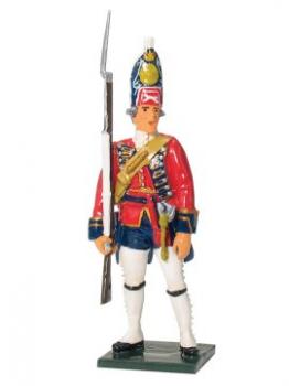 Image of Grenadier NCO, 1st Foot Guards, 1755--single figure--RETIRED. .- LAST ONE!