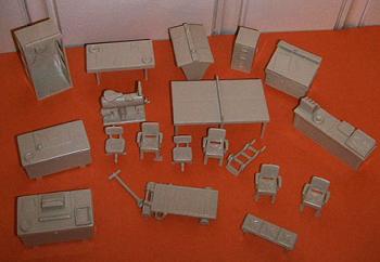 Skyscraper Furniture (20 pcs - gray) Skyscraper Furniture (20 pcs - gray) #14237