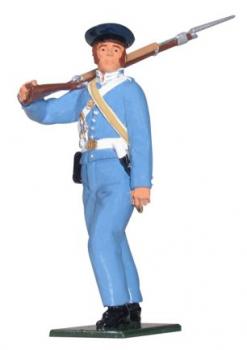 Image of Private, U.S. Regular Infantry, Campaign Dress, 1846-1851--single figure--RETIRED--LAST ONE!!