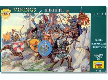 Image of 1/72 Vikings IX-XI AD--41 figures