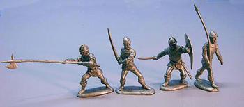Image of Robin Hood Sheriff's Men, Normans (SILVER)--16 in 8 Poses