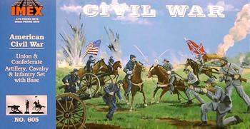 Image of Union/Confederate Artillery/Cavalry/Infantry Complete Set