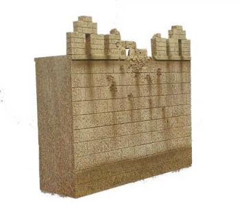 Ancient City Wall--11.75" x 10.5" high x 3.5" deep--SPECIAL ORDER -2-3 Months! Ancient City Wall--11.75" x 10.5" high x 3.5" deep--SPECIAL ORDER -2-3 Months! #15364