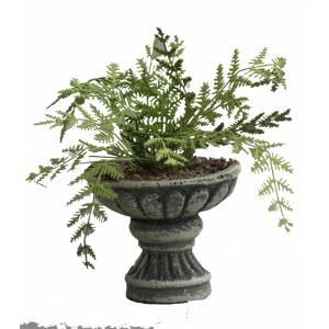 Urn with ferns--Pre-Order:  two to three months Urn with ferns--Pre-Order:  two to three months #15369