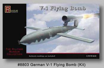 German V-1 Flying Bomb Model Kit (unpainted)--AWAITING RESTOCK. German V-1 Flying Bomb Model Kit (unpainted)--AWAITING RESTOCK. #15461