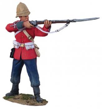 British 24th Foot Standing Firing #1--single figure--RETIRED--LAST FIVE!! British 24th Foot Standing Firing #1--single figure--RETIRED--LAST FIVE!! #15594