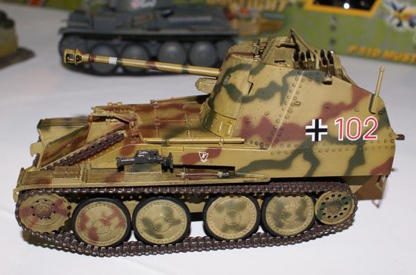 Marder IIIM Sd.Kfz. 139, German Tank Destroyer #102 (tri-camo)--no box -LAST ONE!! #1
