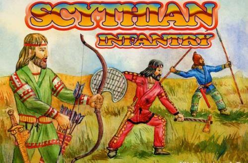 Scythians Infantry VII-II BC--48 figures in 12 poses #1