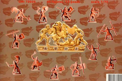 Scythians Infantry VII-II BC--48 figures in 12 poses #2