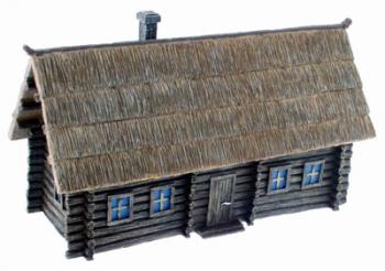 Russian Izba (Karilian Style)--1:72 scale pre-painted house Russian Izba (Karilian Style)--1:72 scale pre-painted house #15848