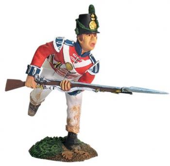 Image of British Coldstream Guards Light Company Charging #1--single figure--RETIRED--LAST ONE!!