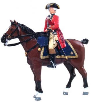 British Officer Mounted, 1st Foot Guards, 1754-1763--single figure--RETIRED--LAST TWO!! British Officer Mounted, 1st Foot Guards, 1754-1763--single figure--RETIRED--LAST TWO!! #16108