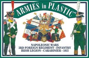 3rd Foreign Regiment - Infantry Irish Legion - 1812 - 20 in 10 poses 3rd Foreign Regiment - Infantry Irish Legion - 1812 - 20 in 10 poses #1786