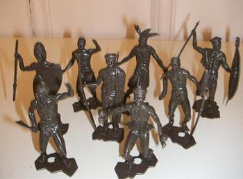 Image of African Natives (30 pcs - brown)