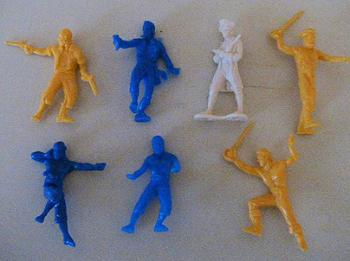 Pirates - 25 in 6 Poses  Color varies Pirates - 25 in 6 Poses  Color varies #16334