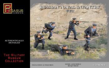 WWII Russian Naval Infantry--twelve unpainted 1:32 scale plastic figures in 12 poses -- AWAITING RESTOCK! WWII Russian Naval Infantry--twelve unpainted 1:32 scale plastic figures in 12 poses -- AWAITING RESTOCK! #16512
