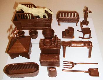 Kentucky Stable Accessories (20 pcs)--RETIRED. Kentucky Stable Accessories (20 pcs)--RETIRED. #16590