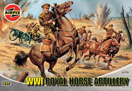 1/72 WWI British Royal Horse Artillery #1