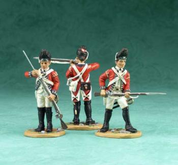 Image of Grenadier Company 23rd Foot Royal Welch Fusiliers--three figures--RETIRED--LAST ONE!!