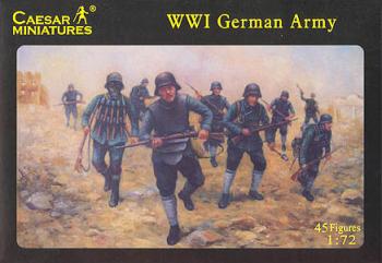 Image of WWI German Army--45 figures in 12 poses--TWO IN STOCK.