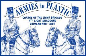 Crimean War--Charge of the Light Brigade, 4th Light Dragoons--5 figures Crimean War--Charge of the Light Brigade, 4th Light Dragoons--5 figures #17432