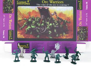 Image of Orc Warriors--35 Plus figures--AWAITING RESTOCK.