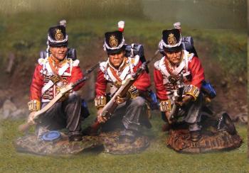 The Collectors Showcase CS00310 Napoleonic British 28th Kneeling Set 