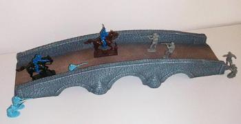 Large Stone Bridge - 25 in. x 6 in. x 4 in. high--UNPAINTED--AWAITING RESTOCK. Large Stone Bridge - 25 in. x 6 in. x 4 in. high--UNPAINTED--AWAITING RESTOCK. #17782