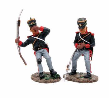 Image of Mexican Wounded Soldiers--two figures--RETIRED--LAST ONE!!