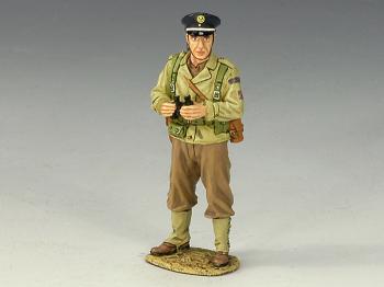 Image of Free French Fusilier Marins Officer--single figure--RETIRED.