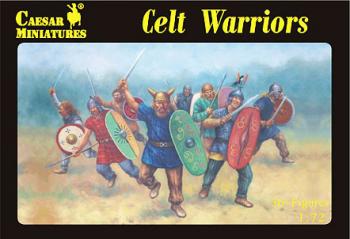 Image of Celt Warriors--37 figures in 12 poses--1:72 scale- four in stock 