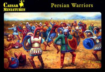 Image of Persian Warriors--42 figures in 12 poses--1:72 scale- four in stock 