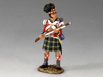 Image of British Highlander Standing to Repel--single figure--RETIRED--LAST ONE!!