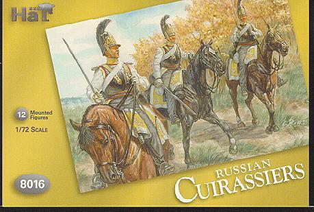 Napoleonic Russian Cuirassiers--12 mounted figures #1